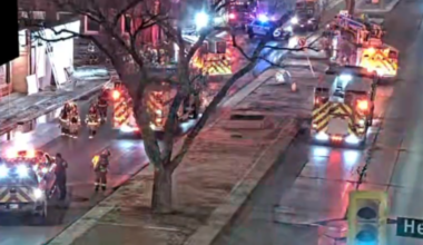 Henderson Highway reopens following early morning blaze