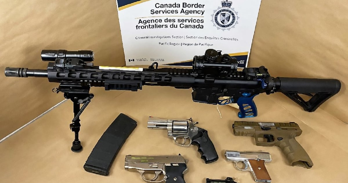 Man caught entering Canada with undeclared guns sentenced to 4 years: CBSA - CTV News