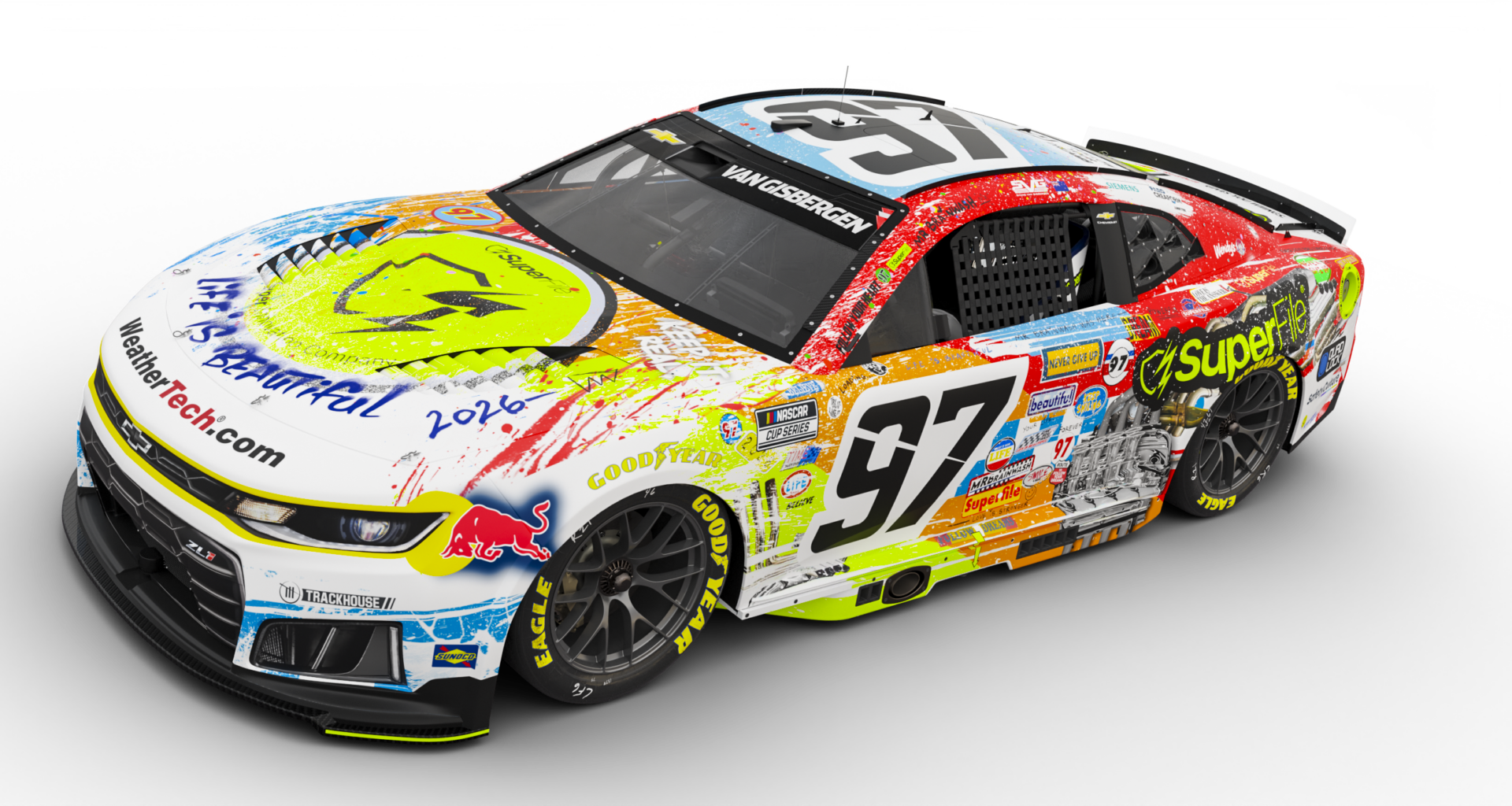 SuperFile Celebrates Multi-Year Partnership with Trackhouse Racing - Speedway Digest