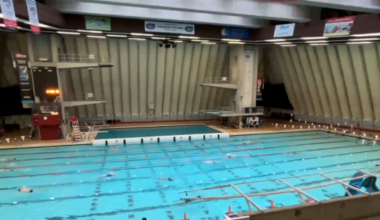 The Vancouver Aquatic Centre on March 7, 2026.