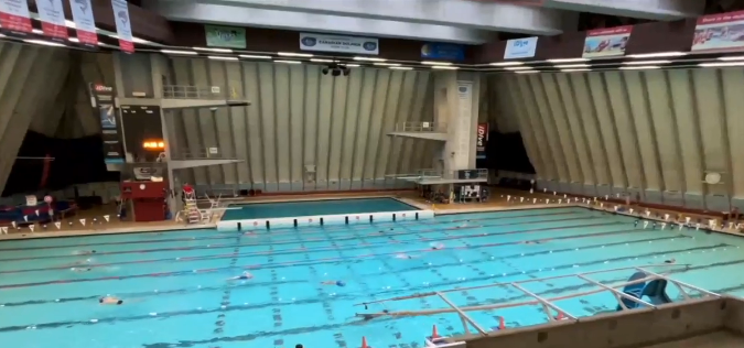 The Vancouver Aquatic Centre on March 7, 2026.