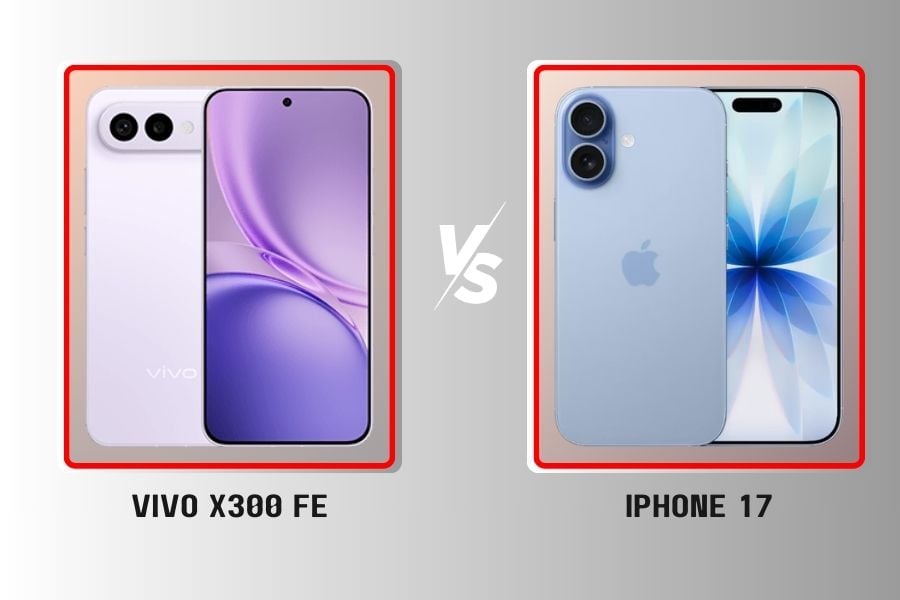 Vivo X300 FE vs iPhone 17: A head-to-head comparison