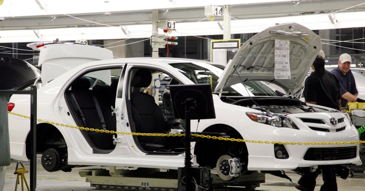 Toyota will not move U.S. plant to Canada