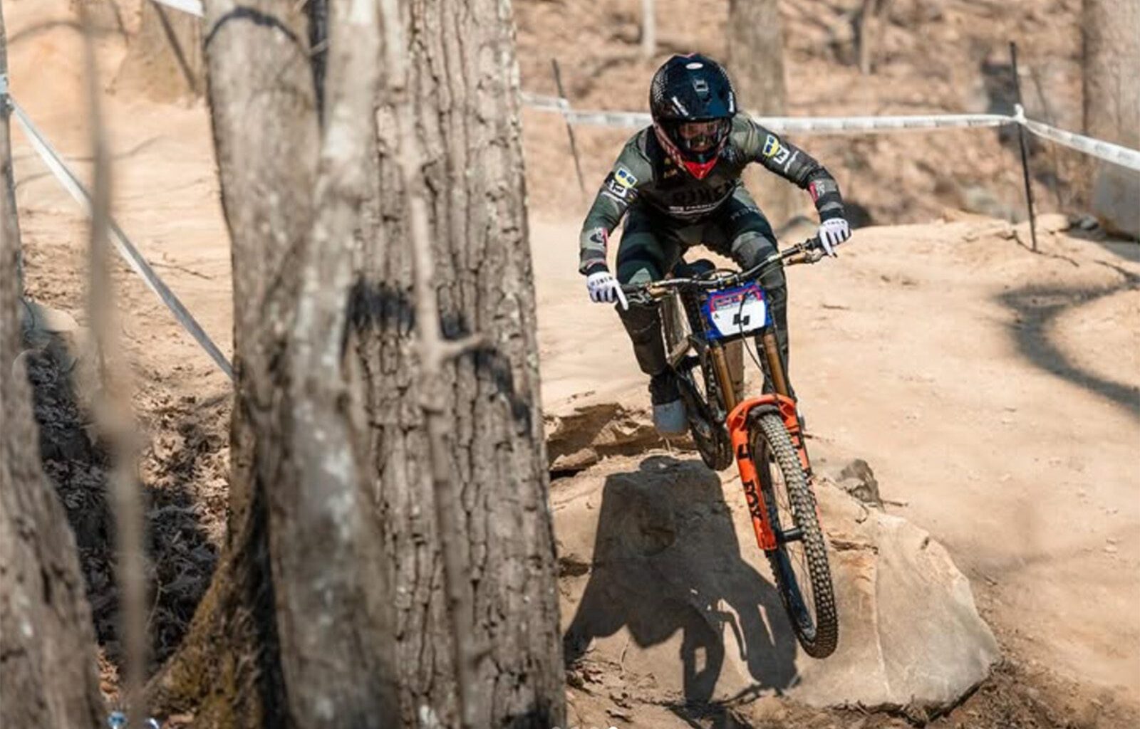 Delesalle podium leads strong Canadian showing at Windrock