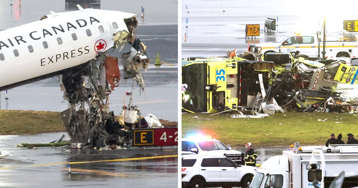 LaGuardia Air Canada crash: 2 pilots killed