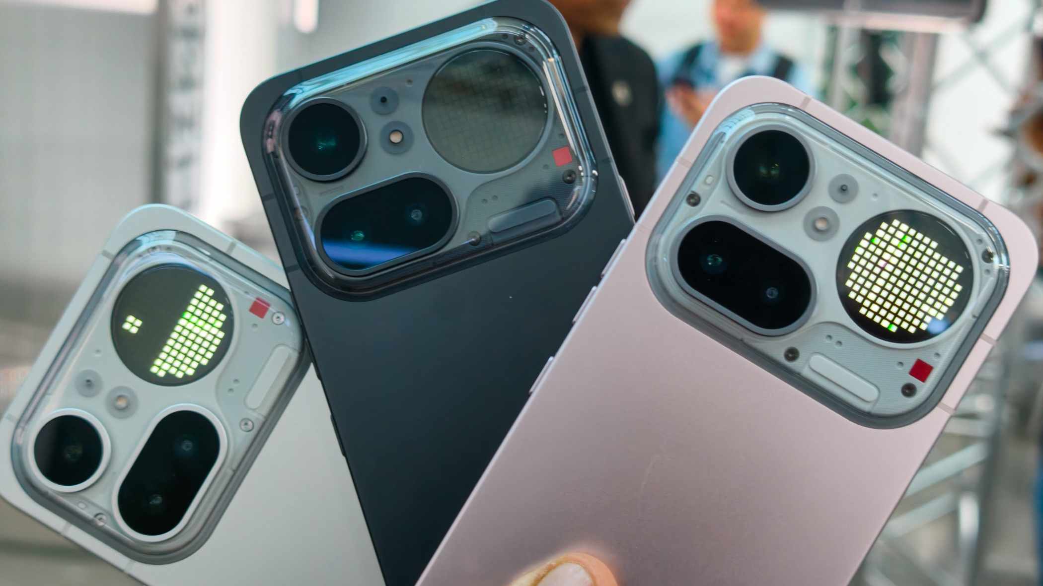 Nothing Phone 4a Pro Colors from the launch in London