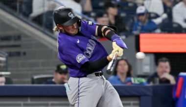 Johnston's two-run homer kicks off seven-run inning as Colorado Rockies roll past Toronto Blue Jays