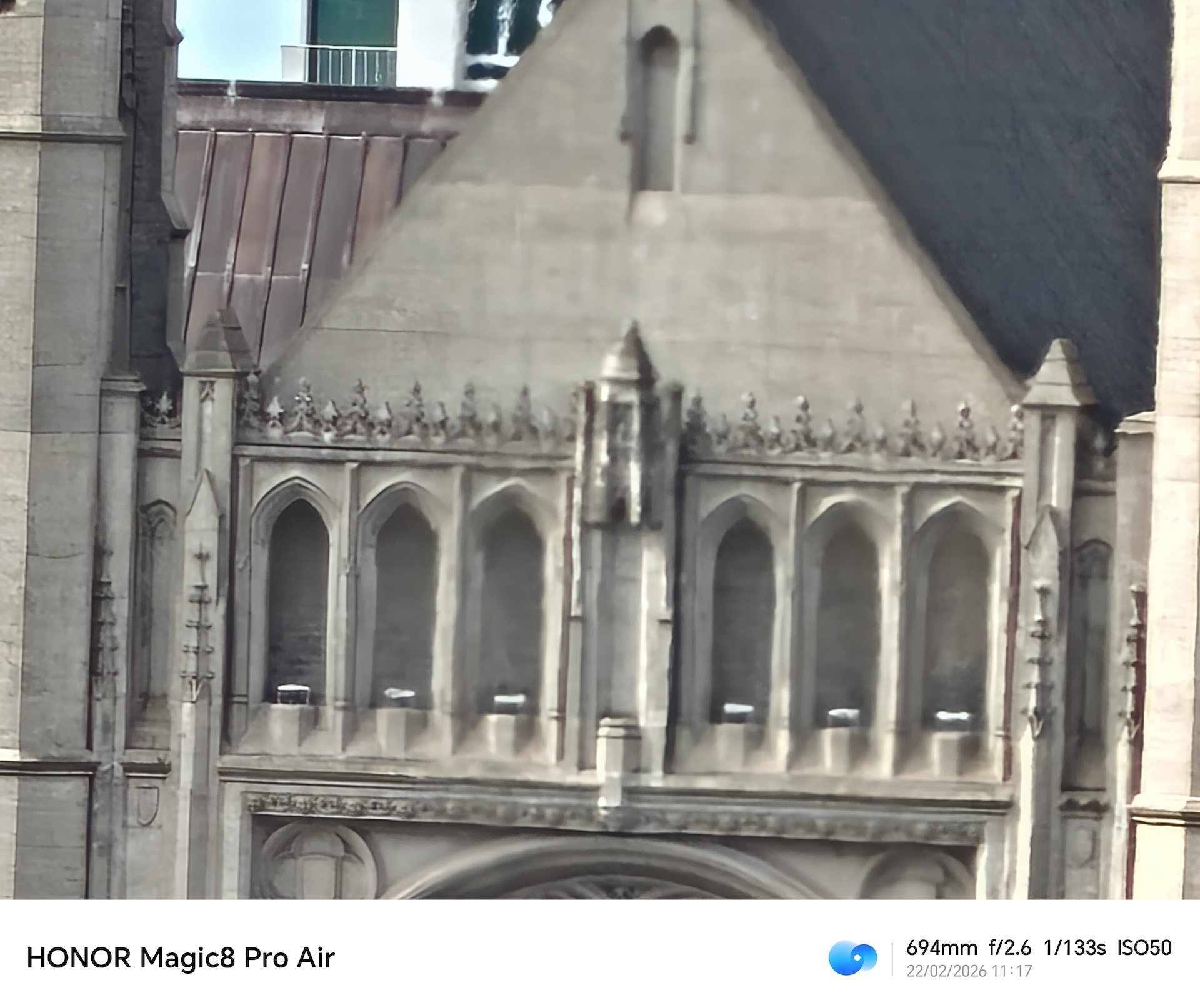 30x Zoom Camera Sample captured on the Honor Magic 8 Pro Air