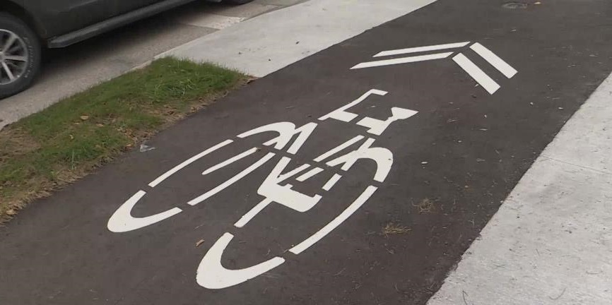 Cyclists delegate for improved safety on Wellington Crescent, call for interim bike lanes ahead of temporary solution