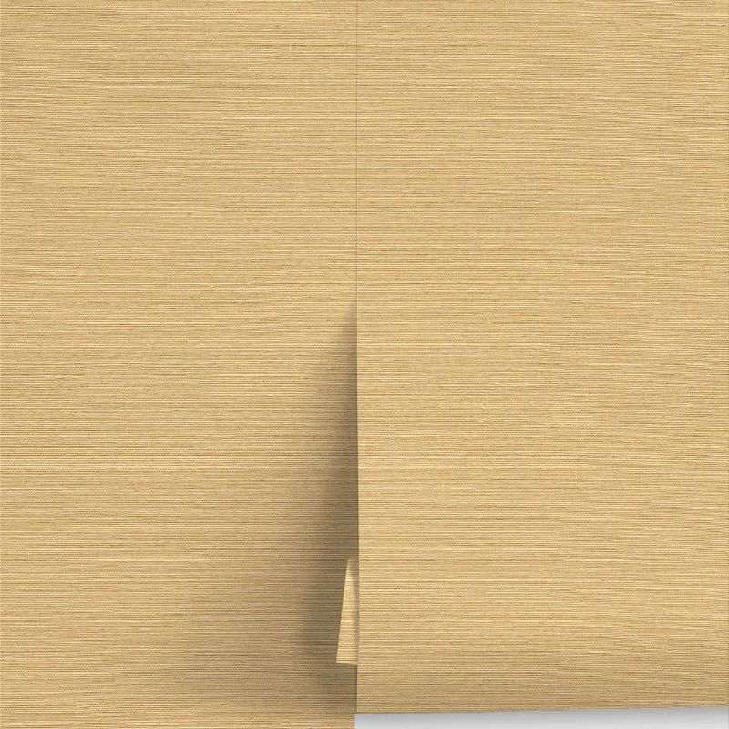 yellow grasscloth wallpaper
