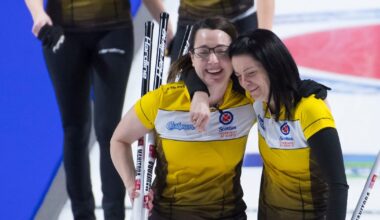 Five-time Scotties champs Team Einarson parting ways with longtime third Sweeting
