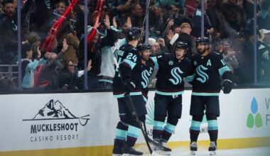 Jordan Eberle scores twice as Seattle Kraken defeat Vancouver Canucks