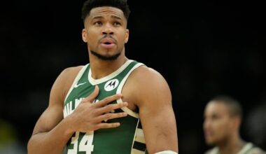 Milwaukee Bucks’ Giannis Antetokounmpo sidelined with hyperextended knee, bone bruise