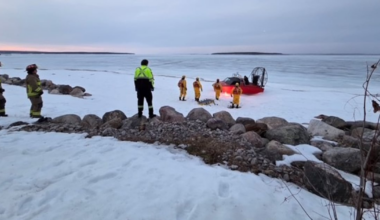 Penetanguishene man dead in snowmobile crash on Georgian Bay - CTV News