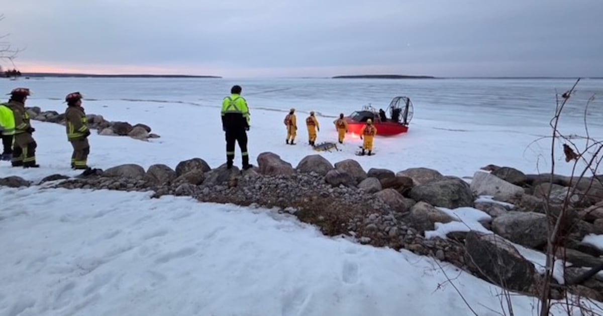 Penetanguishene man dead in snowmobile crash on Georgian Bay - CTV News