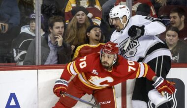 Calgary Flames beat Los Angeles Kings in shootout to extend win streak to four games