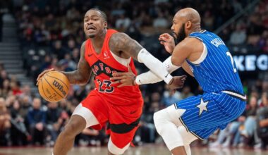 Scottie Barnes's 28th double-double of the season leads Raptors in romp over Magic