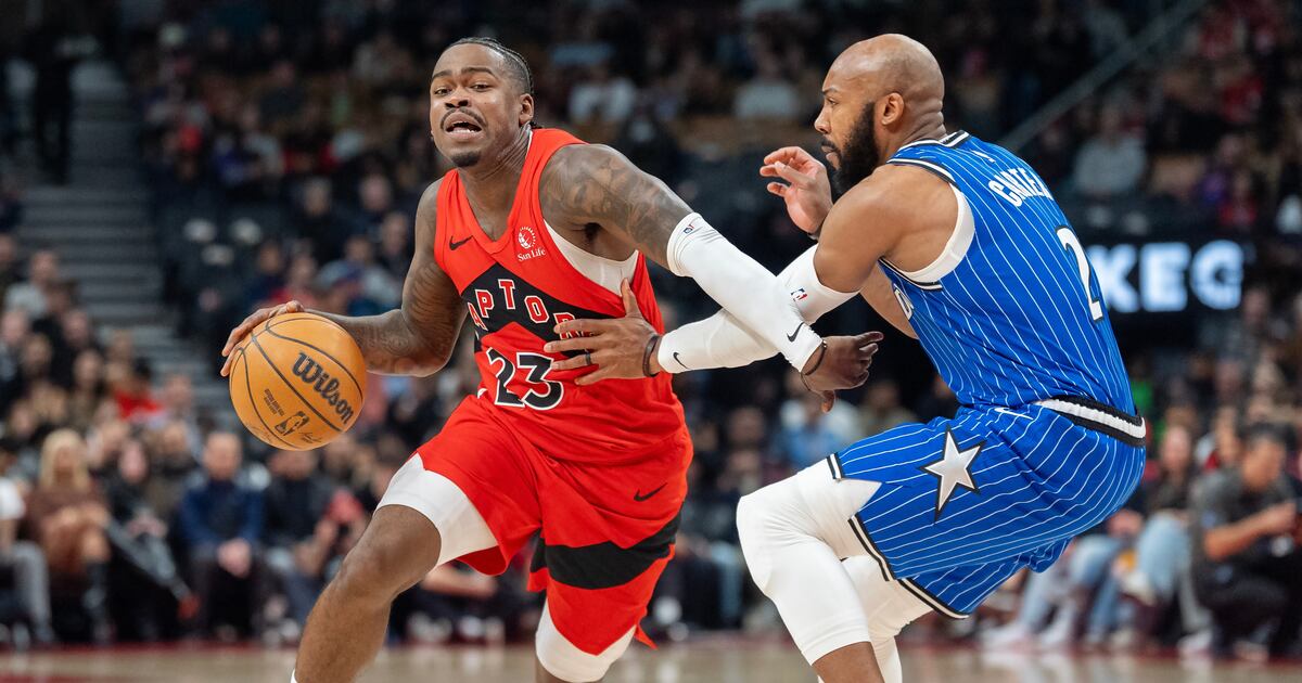 Scottie Barnes's 28th double-double of the season leads Raptors in romp over Magic