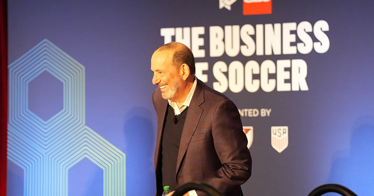 Soccer luminaries fete MLS Commissioner Don Garber