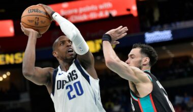 Khris Middleton’s fourth-quarter burst snaps Dallas Mavericks’ skid with a victory over Memphis Grizzlies