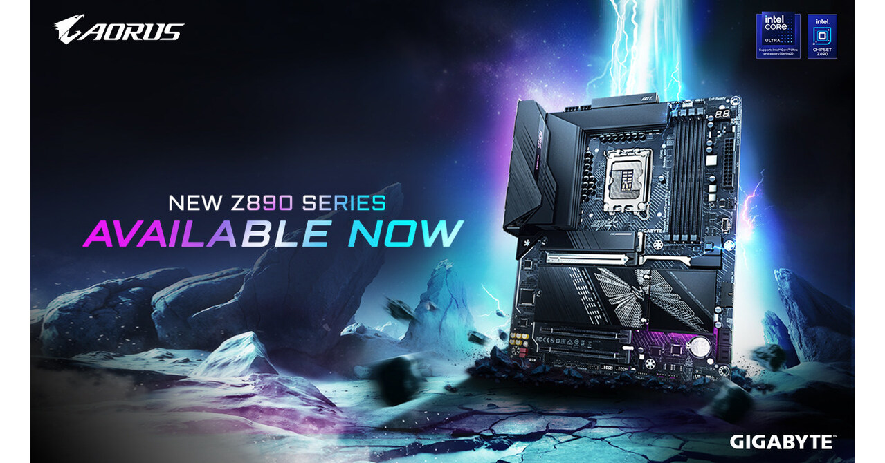 GIGABYTE Z890 AORUS ELITE DUO X Now Available Featuring CQDIMM Leading Z890 Plus Series