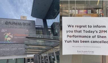 Bomb threat cancels Shen Yun show in downtown Toronto on Sunday afternoon