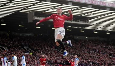 Benjamin Sesko nets another winner as Manchester United come from behind to beat Crystal Palace