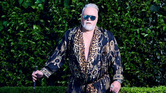 Kyle Sandilands at home in Vaucluse.