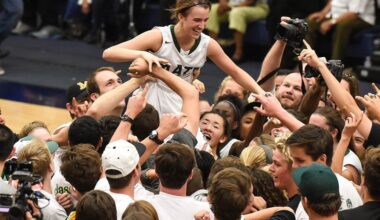 Miramonte's gym will be renamed after Sabrina Ionescu, who starred at the school from 2012-16. She earned MaxPreps National Player of the Year honors as a senior. (PHOTO: Greg Jungferman)