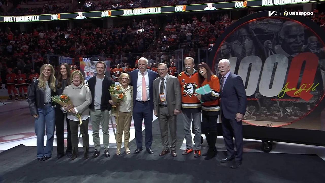 Ducks honor Quenneville for 1,000 career wins