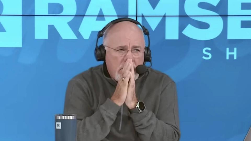 Dave Ramsey looking shocked