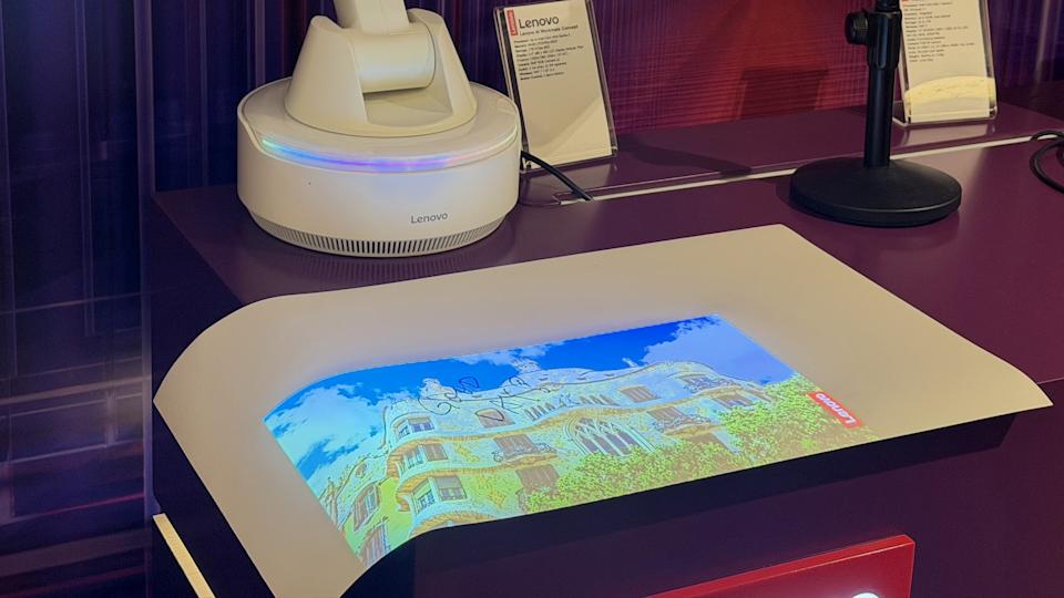Lenovo AI Workmate Concept at MWC 2026