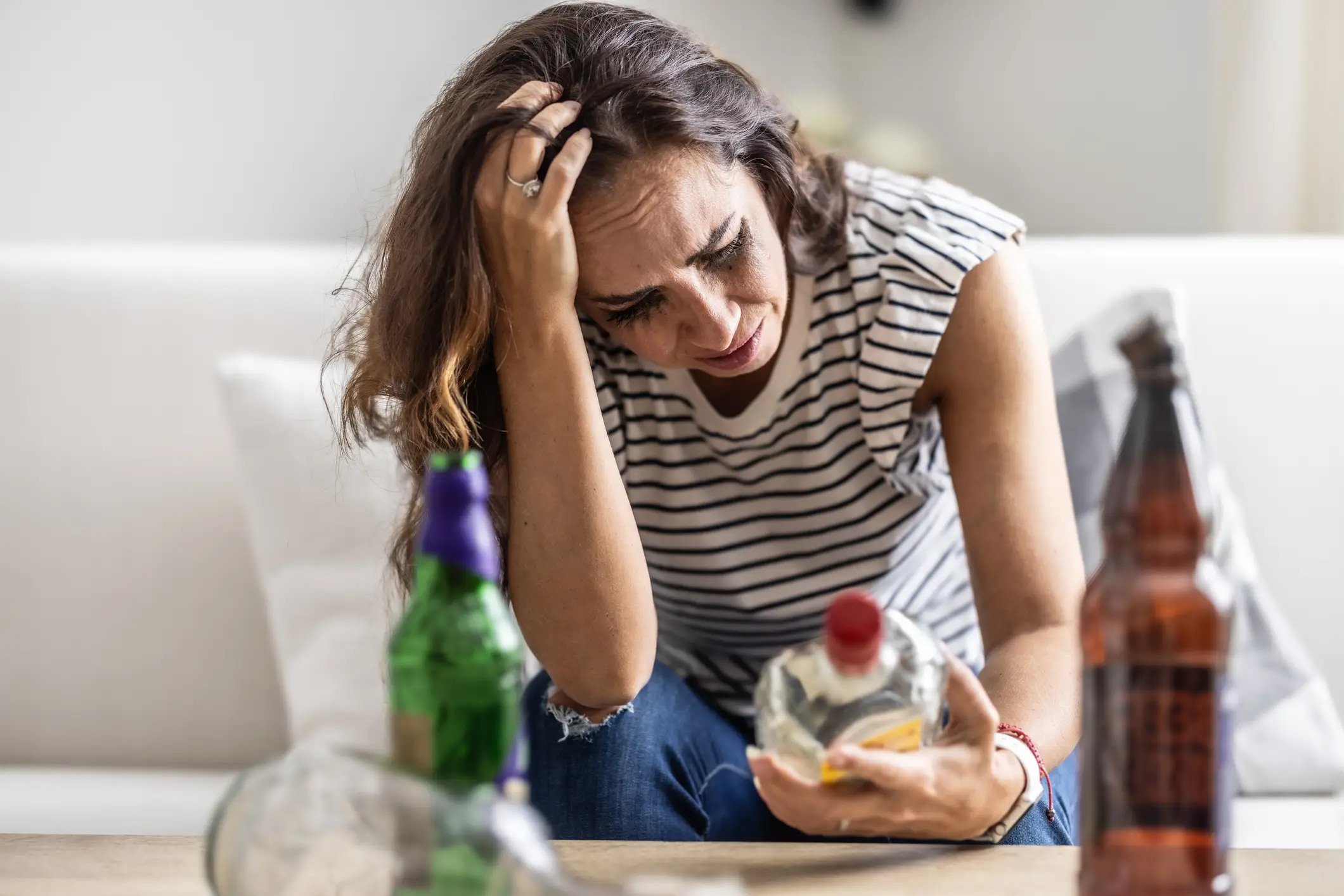 Drug and alcohol addiction rewires your brain and makes it feel impossible for you to ever quit (Getty Stock Image)