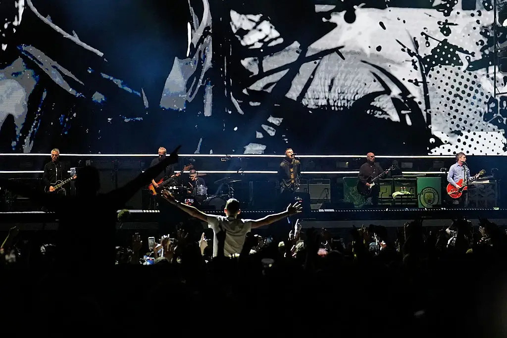 Gallagher was awarded over his work with Oasis, which saw the band reunite last summer (AFP STRINGER/AFP via Getty Images)