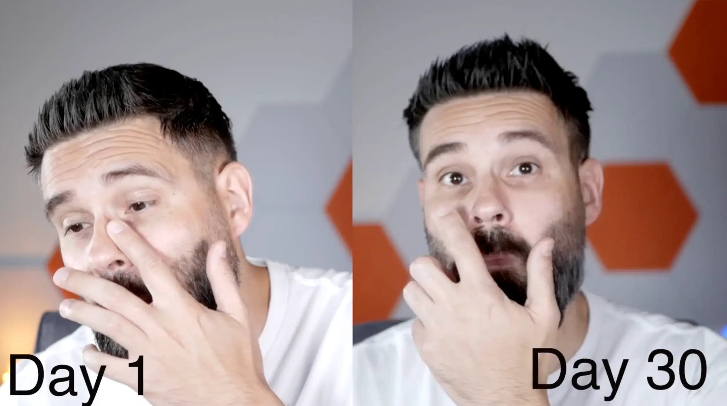 He did not see much physical change over 30 days (Youtube/Tech Workplace)