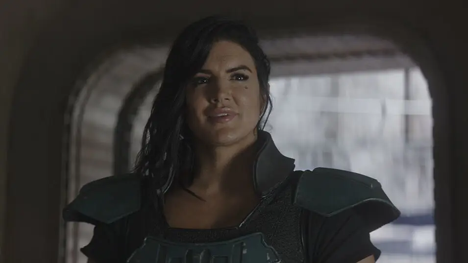 Gina Carano was in The Mandalorian (Disney)