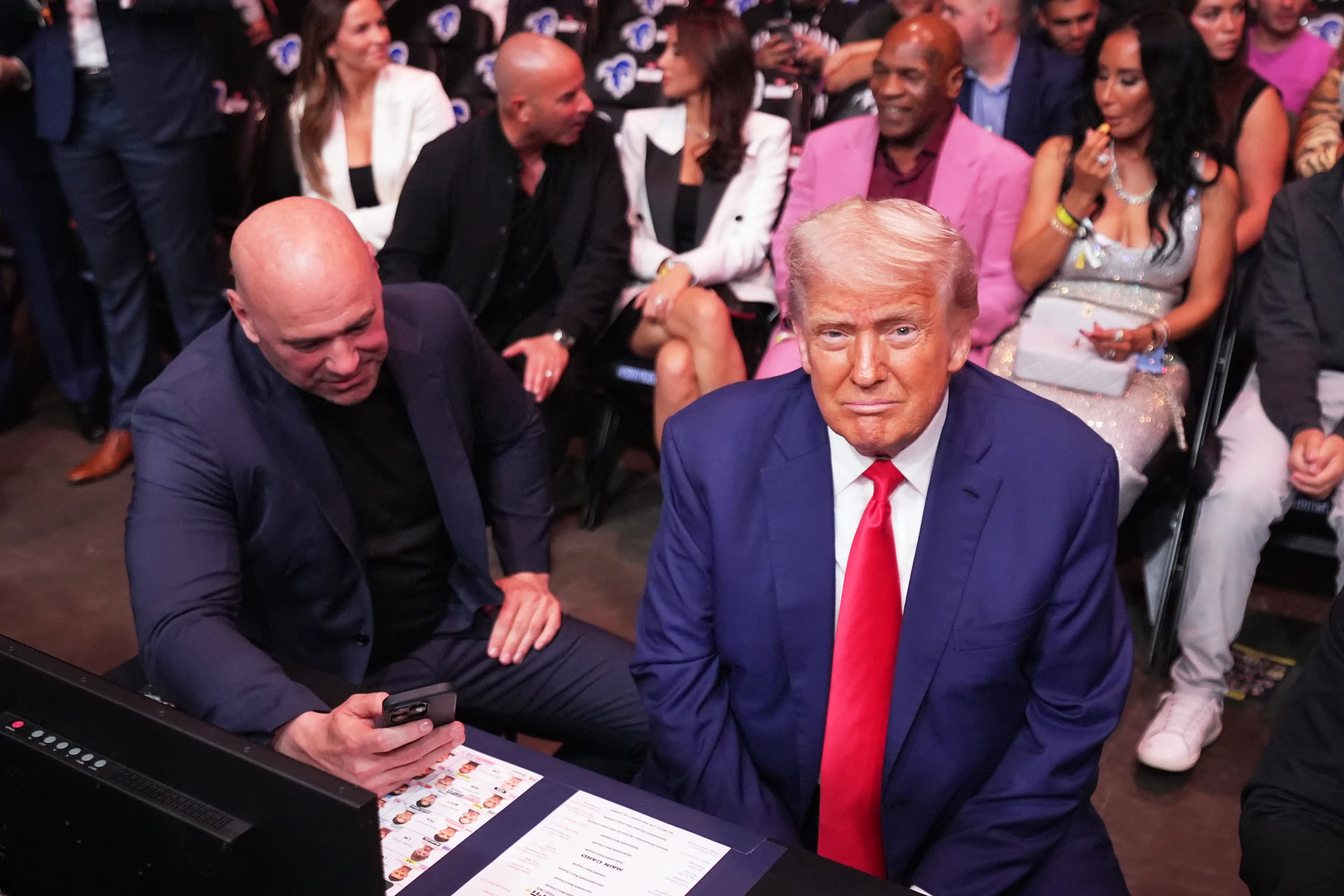 The UFC event at the White House will coincide with Donald Trump's 80th birthday. Image: Getty 