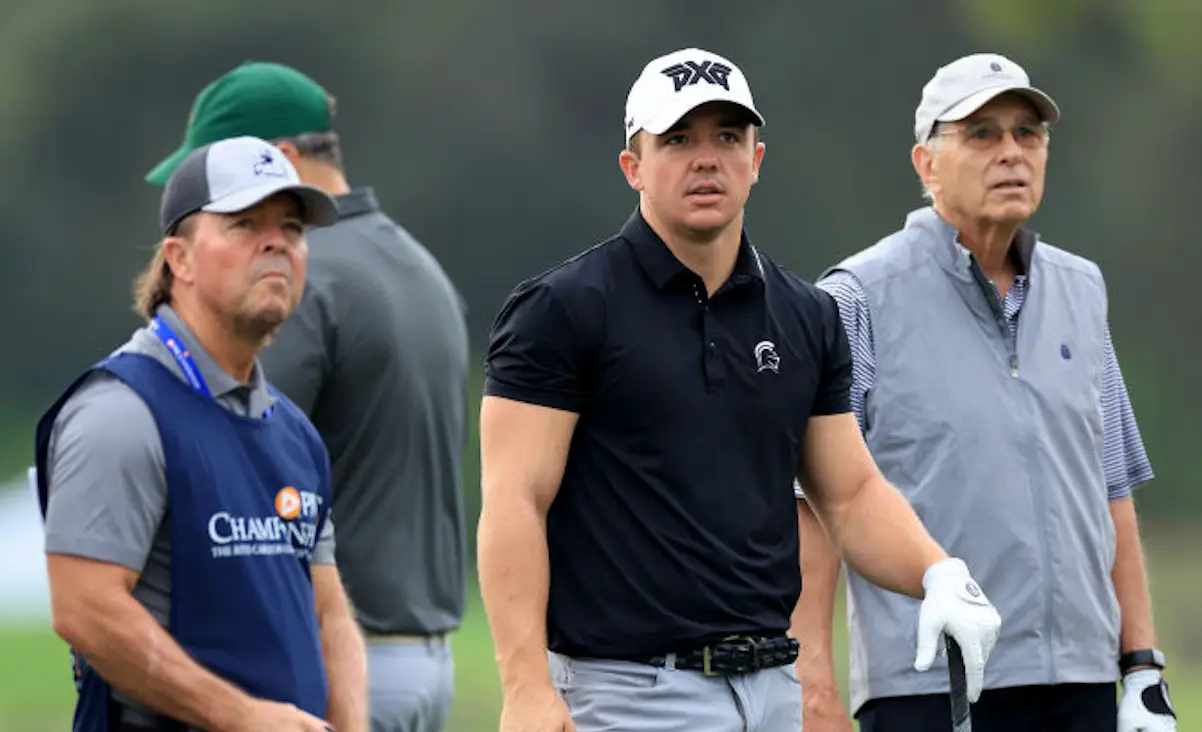 Wayne Player (left) is banned from Augusta National. (Image: David Cannon/Getty Images)