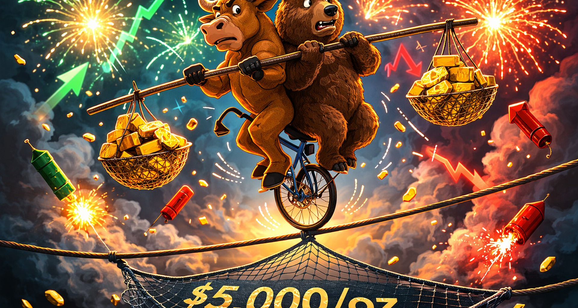 Wall Street reaches tense equilibrium on gold’s near-term prospects, Main Street sentiment holds steady as markets await Fed decision, Iran breakthrough