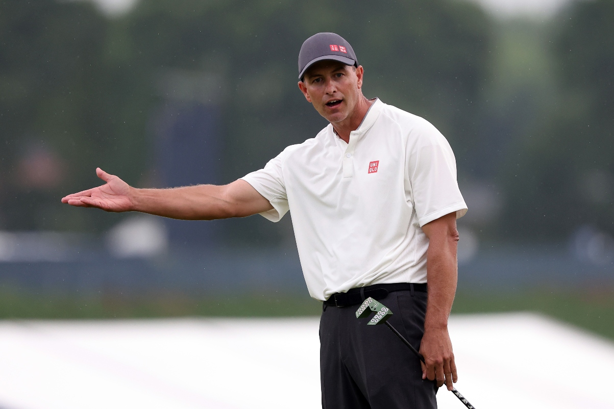 Adam Scott Tells Great Bar Story Involving Now-Wife From Before His Players Win