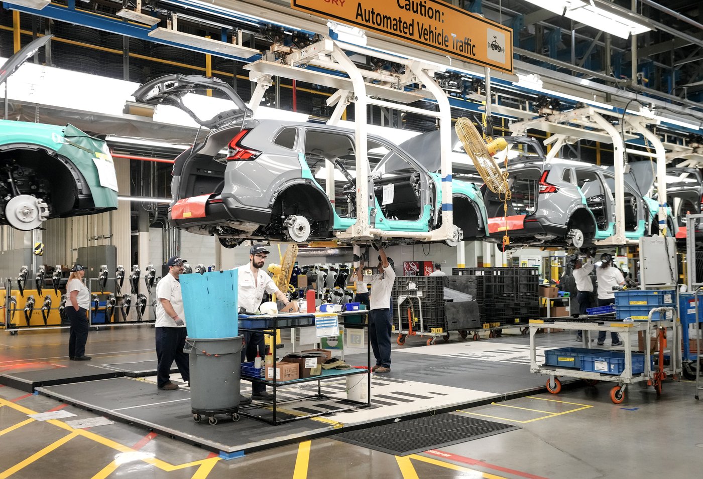 Statistics Canada reports manufacturing sales down three per cent in January