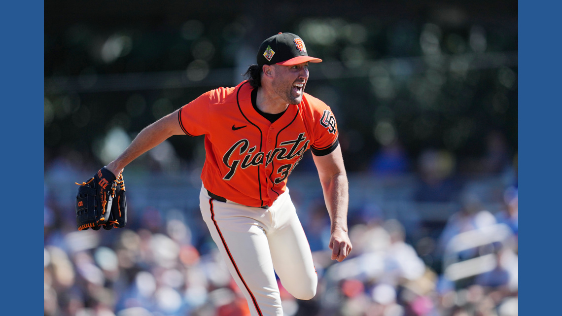 Giants an out away from perfect game, a strike away from no-hitter in 7-1 win over Brewers