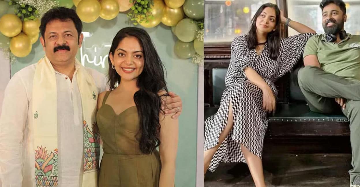 Ahaana Krishna with Nimish Ravi. Photo: Instagram