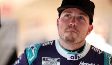 Alex Bowman forced to get out of car mid-race due to illness