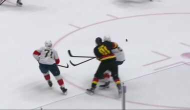 Aatu Raty with a Goal vs. Vancouver Canucks