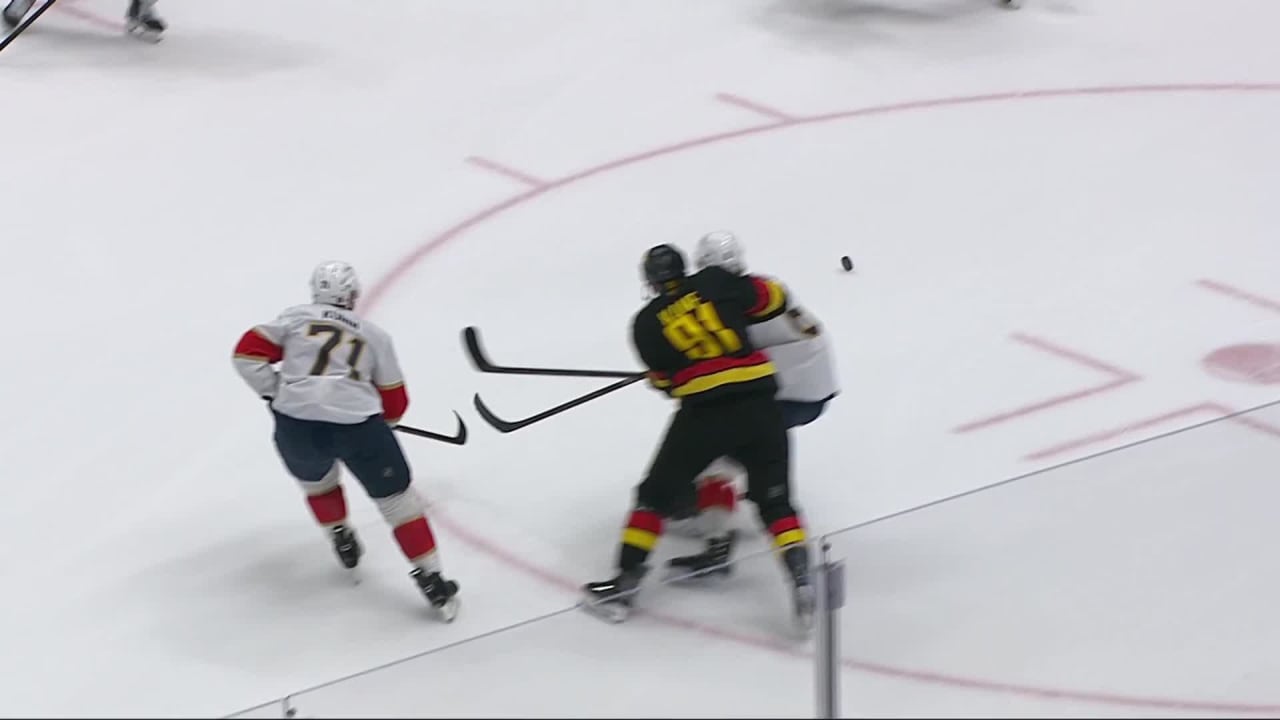 Aatu Raty with a Goal vs. Vancouver Canucks