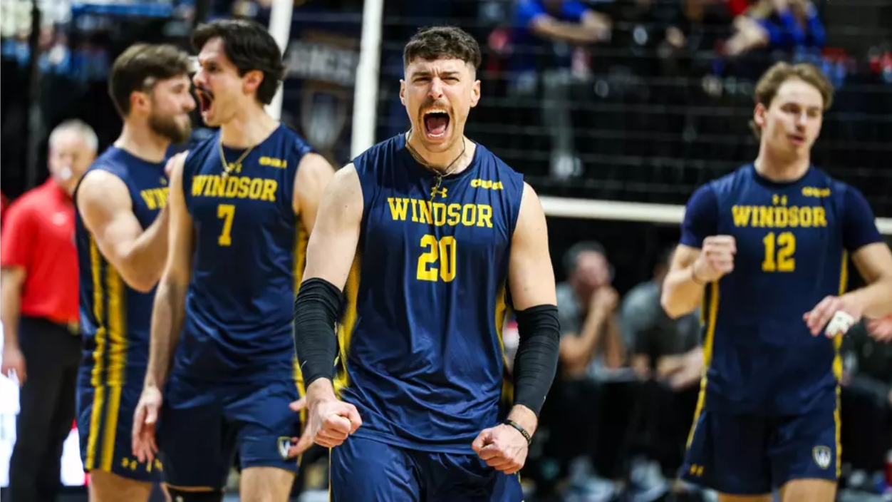 Windsor Lancers rally from two sets down to beat Montreal