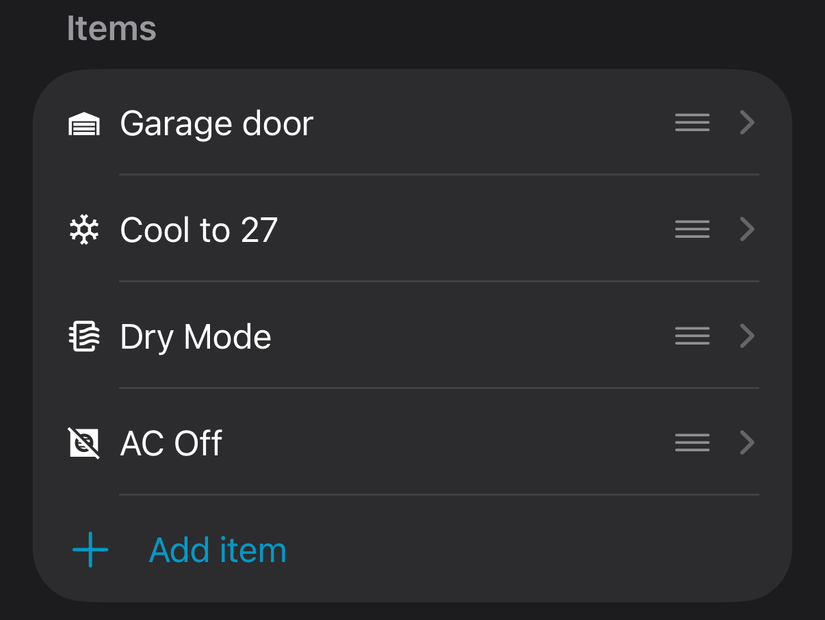 Apple Watch companion setup in Home Assistant for iPhone.