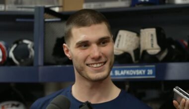 Postgame vs. NYI: Slafkovsky | Montréal Canadiens