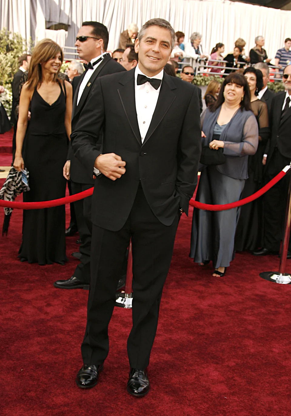 George Clooney during The 78th Annual Academy Awards - Arrivals at Kodak Theatre in Hollywood, California, United States. (Photo by SGranitz/WireImage)